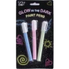 Glow in the Dark Verfstiften, 3st.