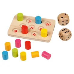 Goki Hout Shut the Box Mini Spel