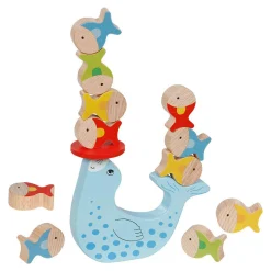 Goki Houten Balansspel Zeehonden, 15dlg.