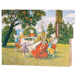 Goki Houten Blokpuzzel Sprookjes