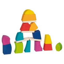 Goki Houten Bouwstenen Creo, 14dlg.