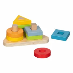 Goki Houten Driehoekig Sorteerspel