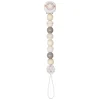 Goki Houten Fopspeenketting Ster Grijs