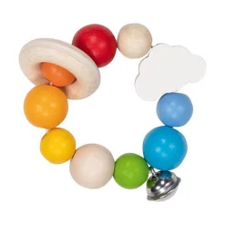 Goki Houten Grijpring Regenboog