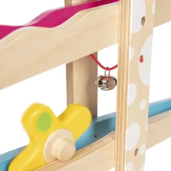 Goki Houten Knikkerbaan met Figuren