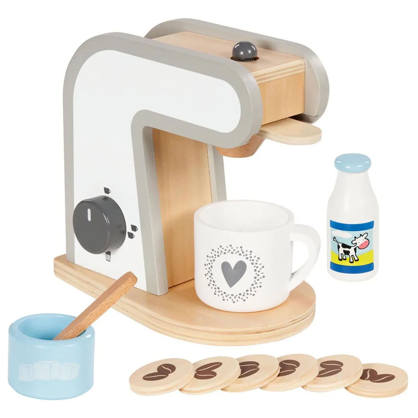 Goki Houten Koffiezetapparaat, 13dlg.