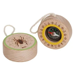 Goki Houten Kompas Spin
