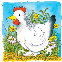 Goki Houten Lagenpuzzel - Kip