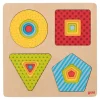 Goki Houten Lagenpuzzel Geometrische Vormen, 16st.