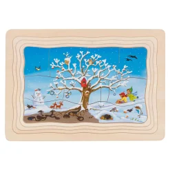 Goki Houten Legpuzzel Mijn Appelboom, 32st.