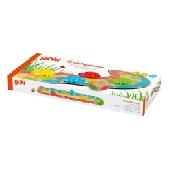 Goki Houten Lieveheerstbeestjesrace Dobbel Kinderspel