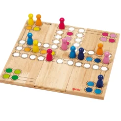 Goki Houten Ludo Spel - Variabel