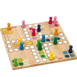 Goki Houten Ludo Spel - Variabel