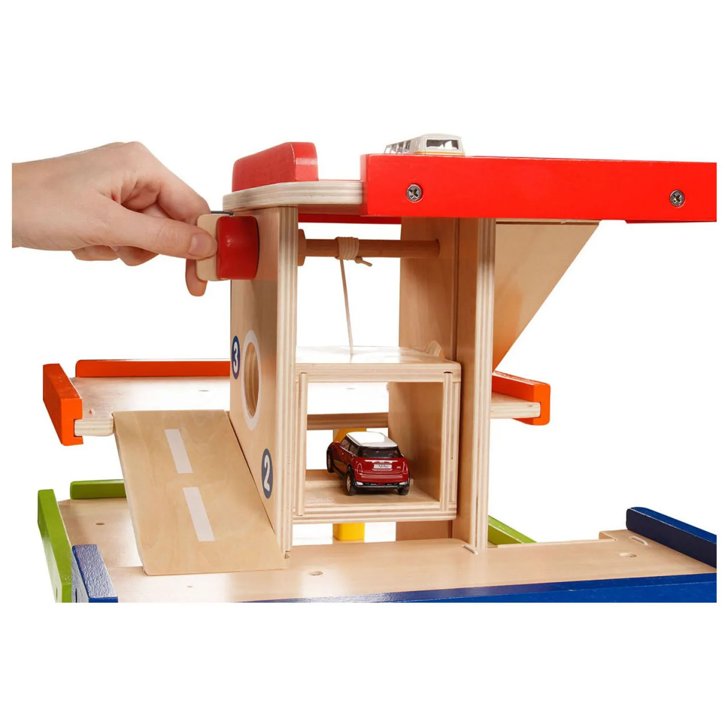 Goki Houten Parkeergarage, 6dlg.