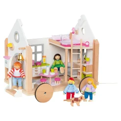 Goki Houten Poppenhuis Tiny House Hygge