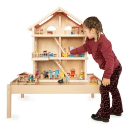 Goki Houten Poppenhuis XL