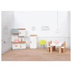 Goki Houten Poppenmeubels Keuken, 20dlg.