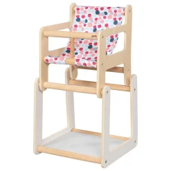 Goki Houten Poppenstoel met Tafel 2in1