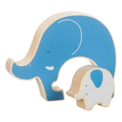 Goki Houten Puzzel Staand Olifant, 2st.