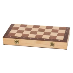 Goki Houten Schaakspel in Koffer