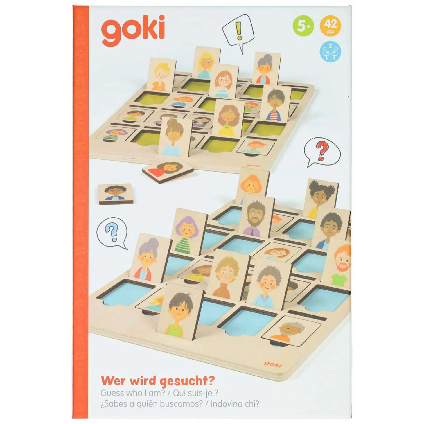 Goki Houten Spel Welke Persoon Ben Ik?