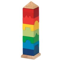 Goki Houten Stapel Toren, 9dlg.