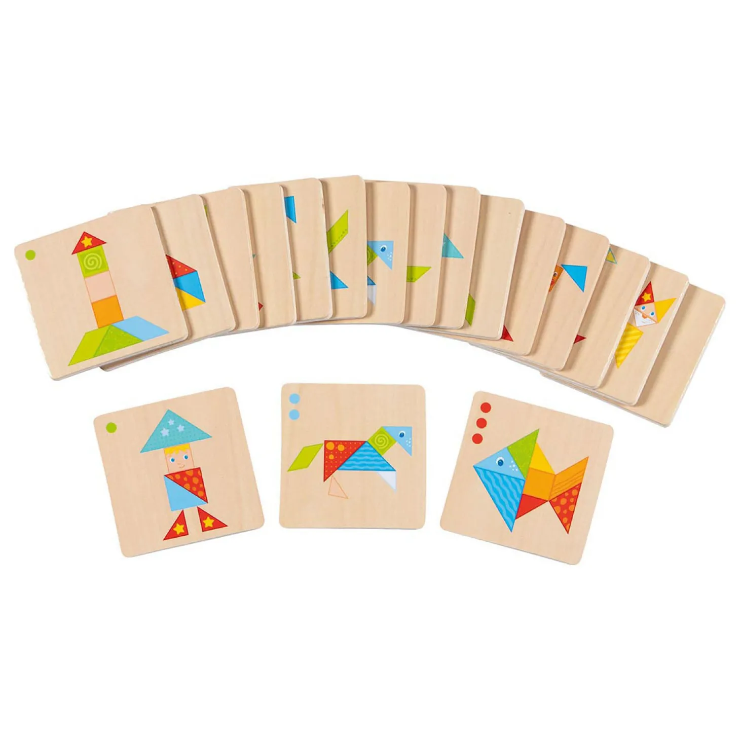Goki Houten Tangram Wereld