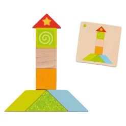 Goki Houten Tangram Wereld