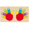 Goki Houten Telpuzzel Hand, 14st.