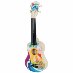 Goki Houten Ukelele Flower Power