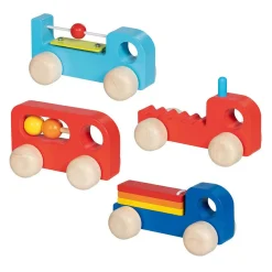 Goki Houten Voertuig met Geluid