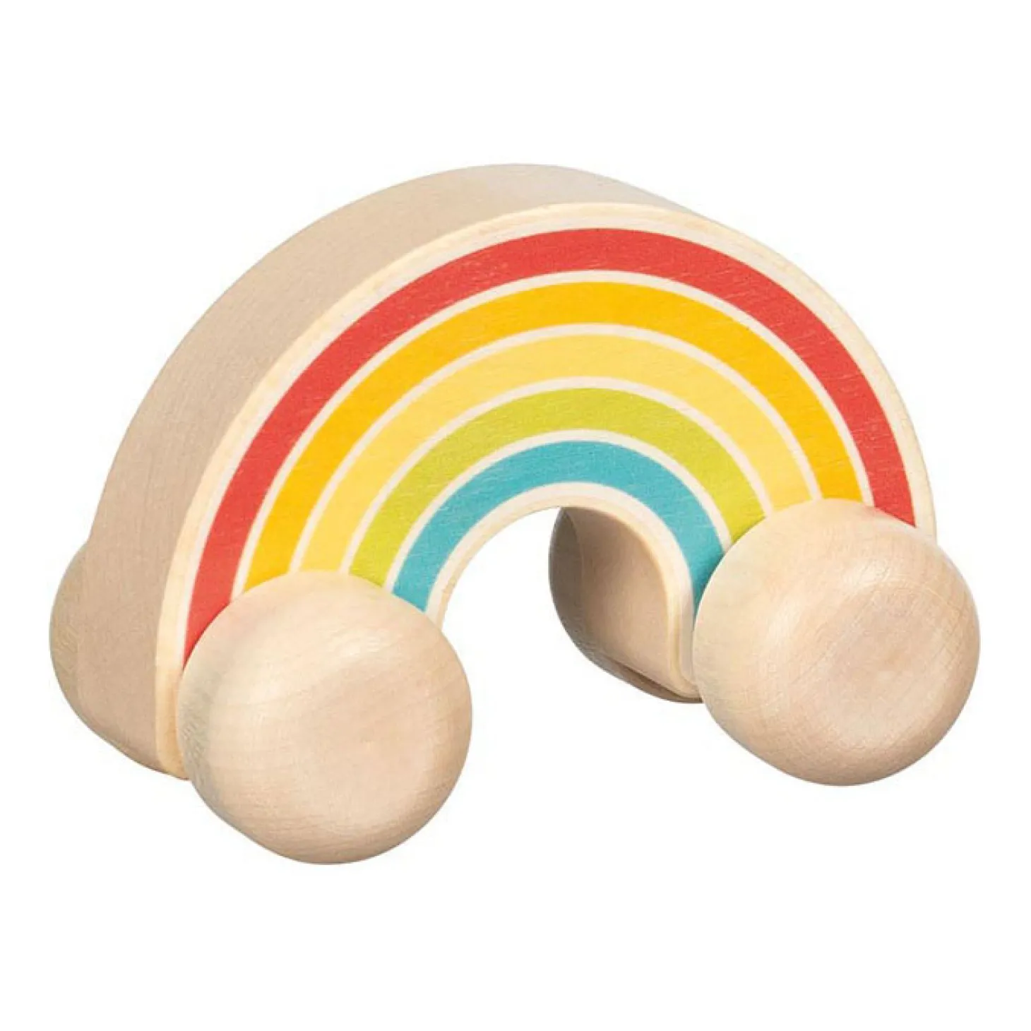 Goki Houten Voertuig Regenboog