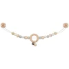 Goki Houten Wandelwagenketting Ster Grijs met Clips