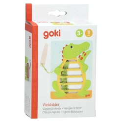 Goki Houten Weefpuzzels, 3st.