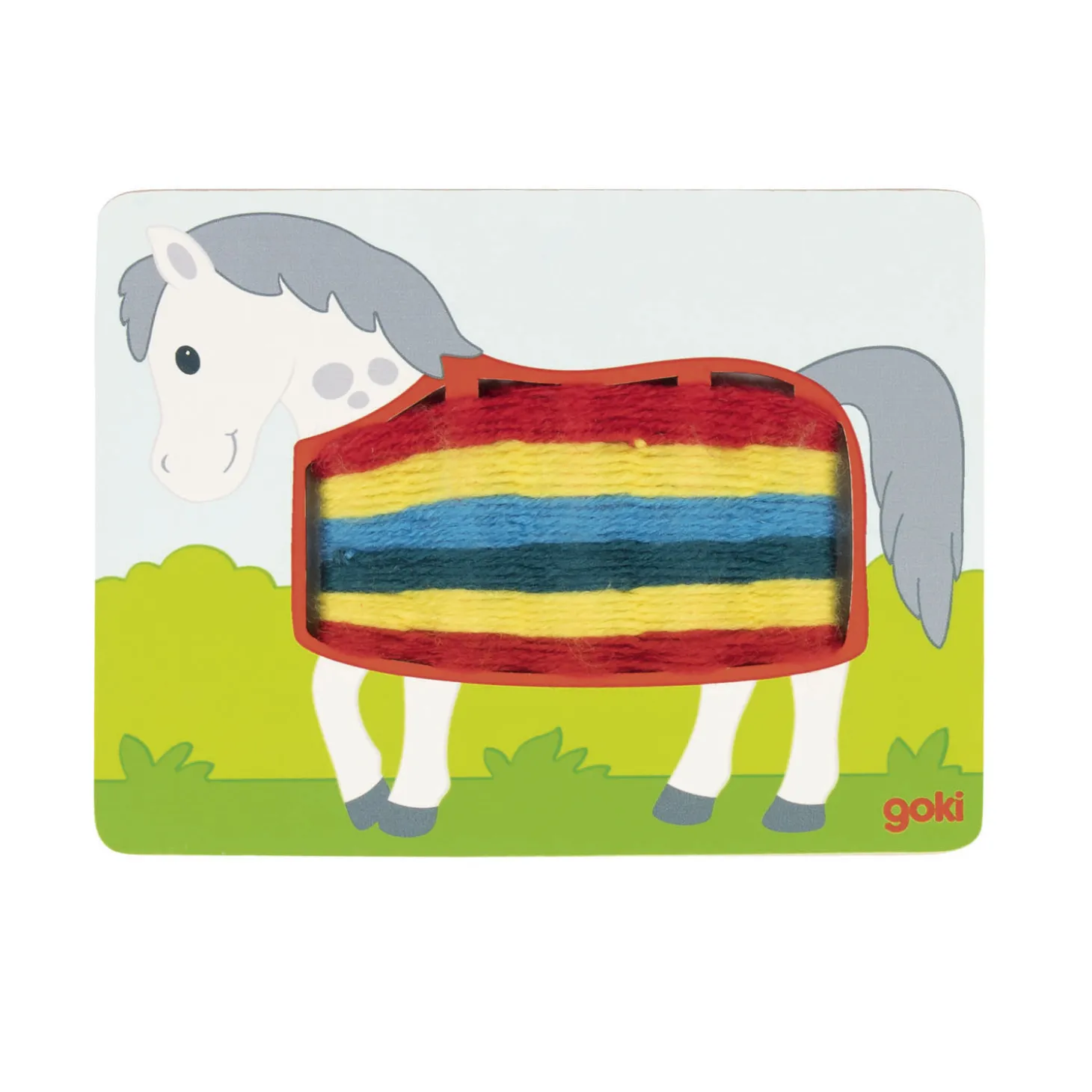 Goki Houten Weefpuzzels, 3st.