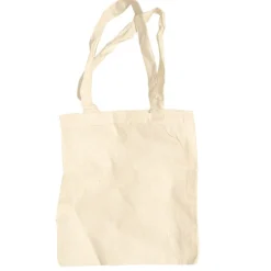 Goki Klein Katoenen Draagtasje - Blanco