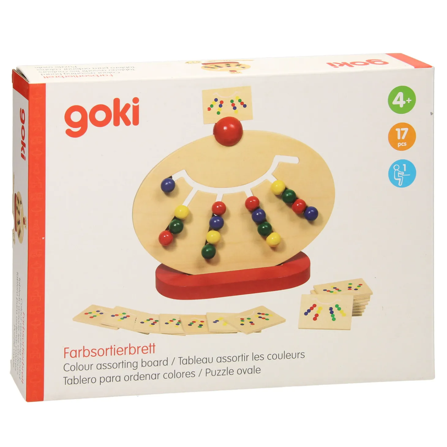 Goki Kleuren Sorteerspel