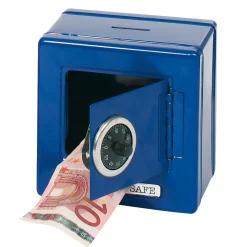 Goki Kluis Metaal Blauw