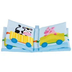 Goki Knisperboekje Dieren in de Trein