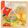 Goki 4-lagen Puzzel Seizoenen, 54st.