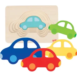 Goki Lagenpuzzel Auto, 5 Lagen