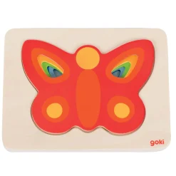 Goki Lagenpuzzel Vlinder, 5 Lagen