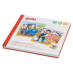 Goki Magnetisch Legpuzzelboek Boerderij, 40st.