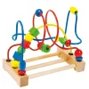 Goki Motoriek Spiraal met Houten Kralen