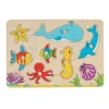 Goki Noppenpuzzel Onderwaterwereld, 8st.
