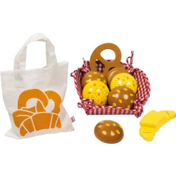 Goki Ontbijtmand/Picknickset met Houten Brood