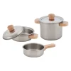 Goki Pannen Kookset Metaal, 5dlg.