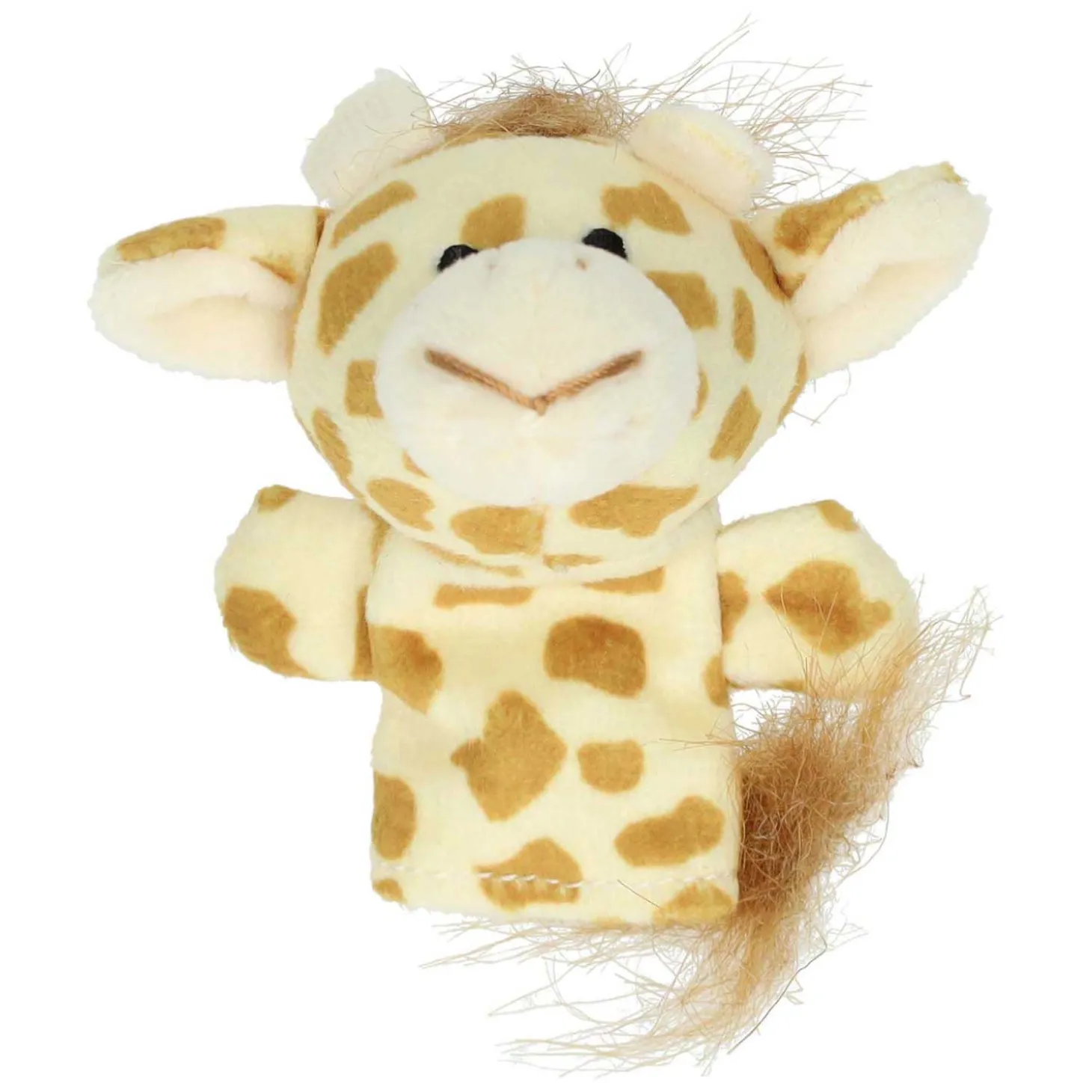 Goki Pluche Vingerpop Dier, 6st.