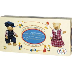 Goki Poppenhuis Berenpopjes + Kleding