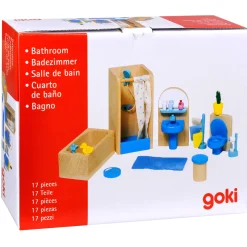 Goki Poppenhuis Meubeltjes Badkamer